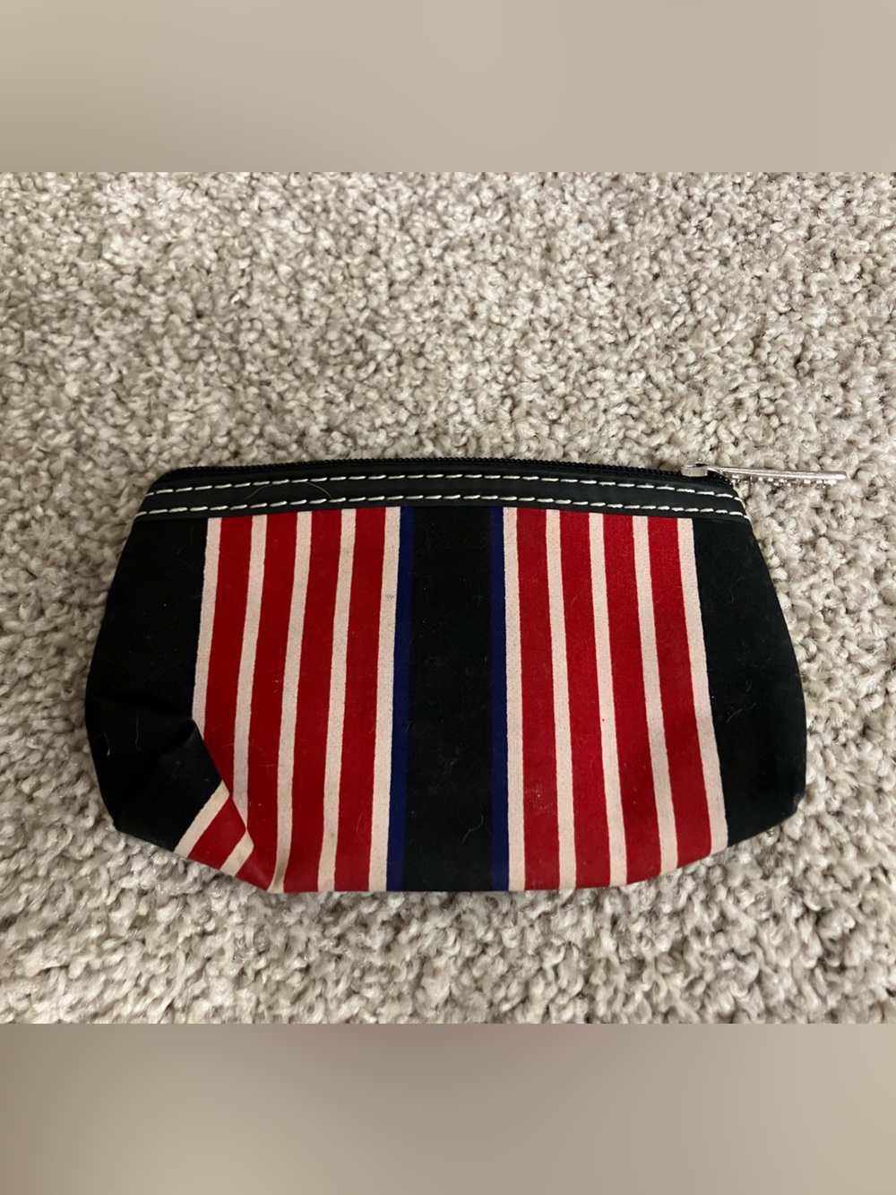 Small Striped Coin Purse